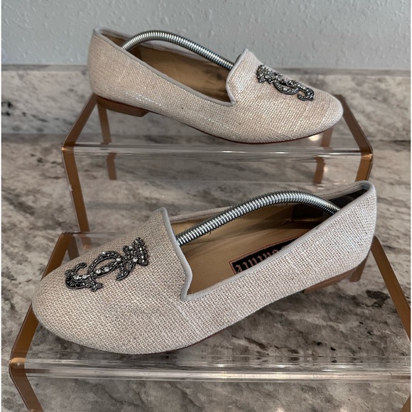 Y2k Juicy Couture Leather Sole Loafers Sz 8 - Picture 2 of 10